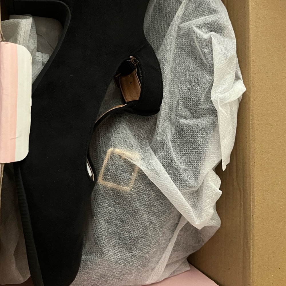 NEW Black Mary Jane Heels 8.5 / Tacones 41 - Picture 10 of 10